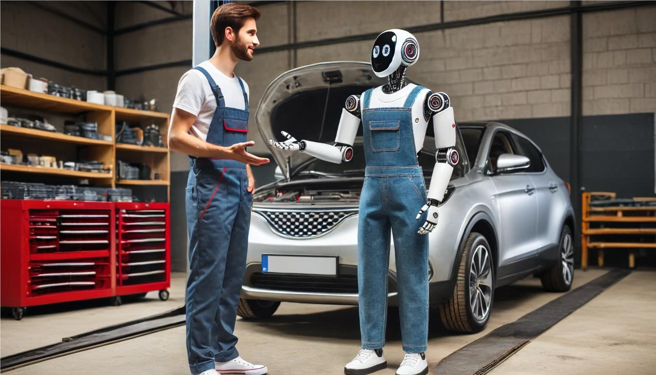 "צ'אטבוט חכם של בוט מוטורס AI המספק שירות לקוחות אוטומטי ומידע על רכבים."